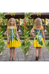 Hand Painted Rayon Kids Dress Hand Painted Rayon Kids Dress
